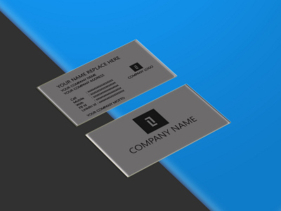 Business card with mockup