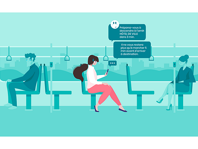 KEOLIS - Illustration campagne