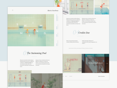 Photographer Site_Layout Practice