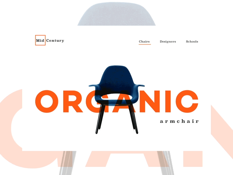 Organic Chair - Layout Practice 2