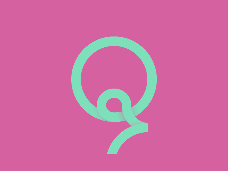 #Typehue Week 17: Q monogram q type typehue logo lighthouselondon lettering