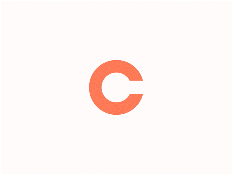 #Typehue Week 3: C aftereffects animation c composition logo monogram shapes type typehue
