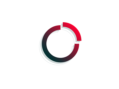 #Typehue Week 27: 0 0 3 d circle gradient illustrator numbers red type design typography vector zero