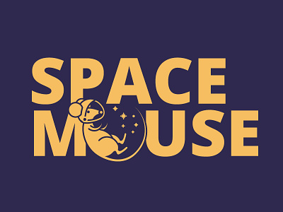 #Typehue Brandom Week 1: SpaceMouse brand design illustrator lighthouse logo mouse purple space type vector yellow