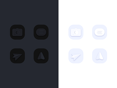 App Icons app box dark email icon light maps messages photography ssilbi theme