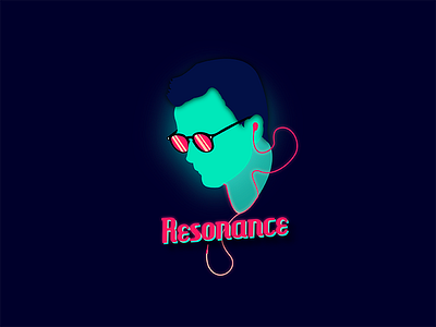 Retro Portrait - #1 neon portrait resonance retro synthwave