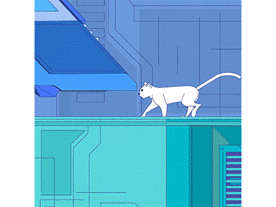XHYLE ZERO 2d adobe illustrator adobeaftereffects cat cinema 4d cyberpunk illustration motiongraphics vector xhyle