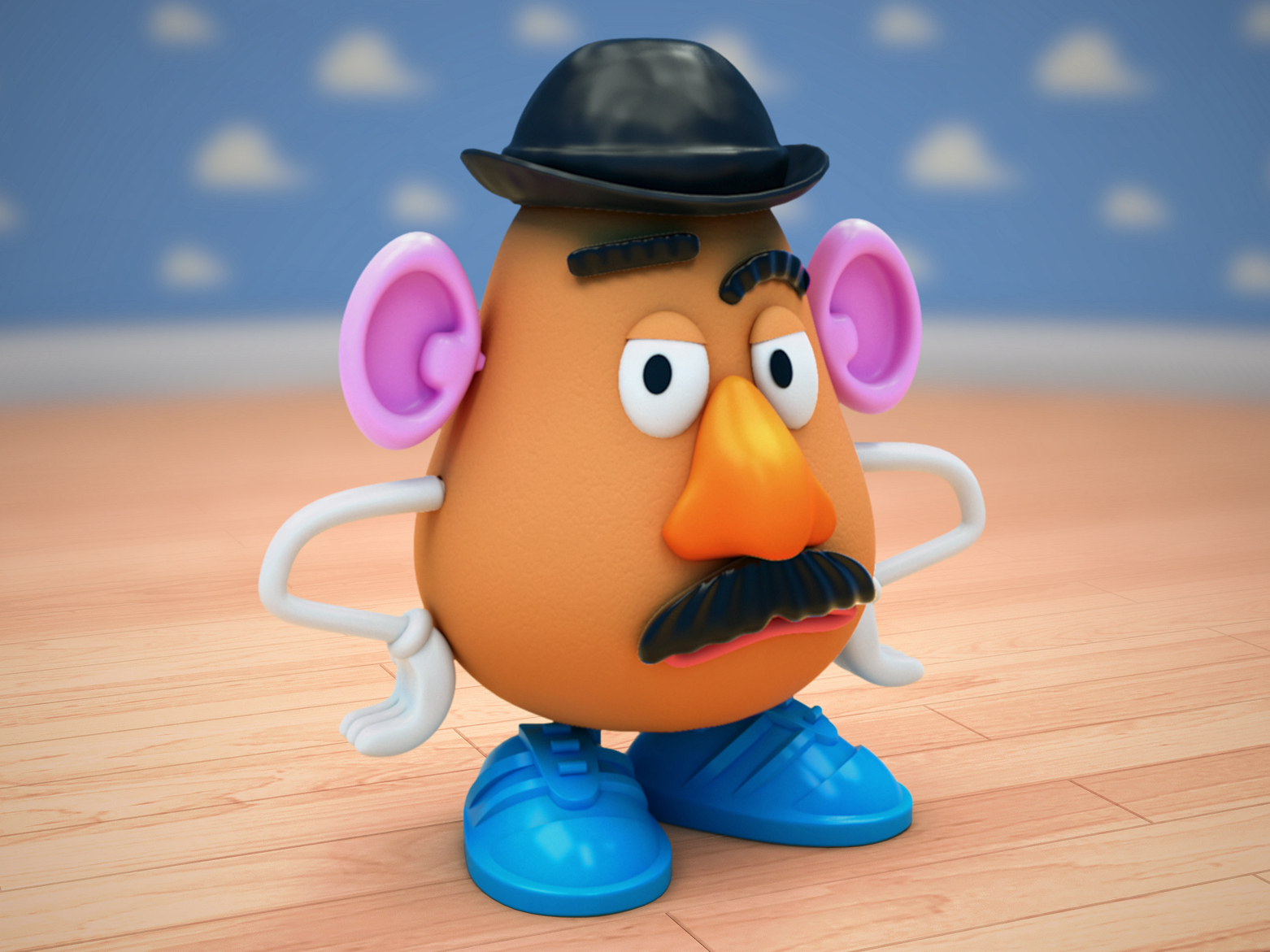 mr potato cartoon