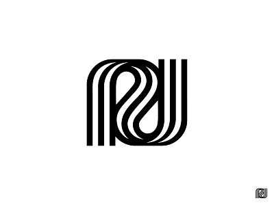 Pd monogram d dribbble logo monogram p