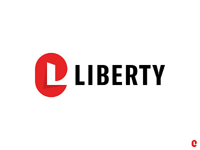 Liberty Bank 2d brand branding identity layout logo logotype mark monogram type typography