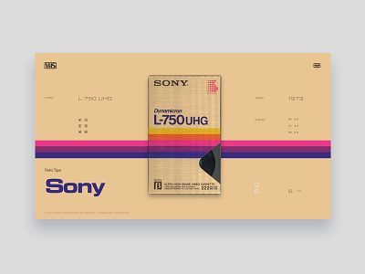 VHS Tribute - Sony L-750 UHG