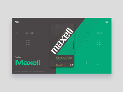 VHS Tribute - Maxell EX-120