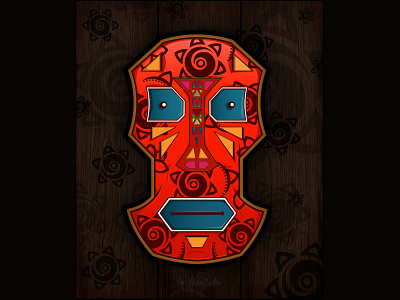 Different Kind Of Mask details mask native shapes tribal vector wood