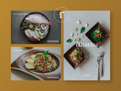 Restaurant Branding for Tanarasa, Bali branding