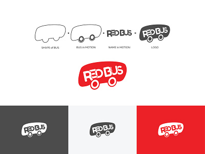 Redbus - Logo Redesign 2019 branding concept graphic inspiration logo logodesign logodesigns redbus redesign