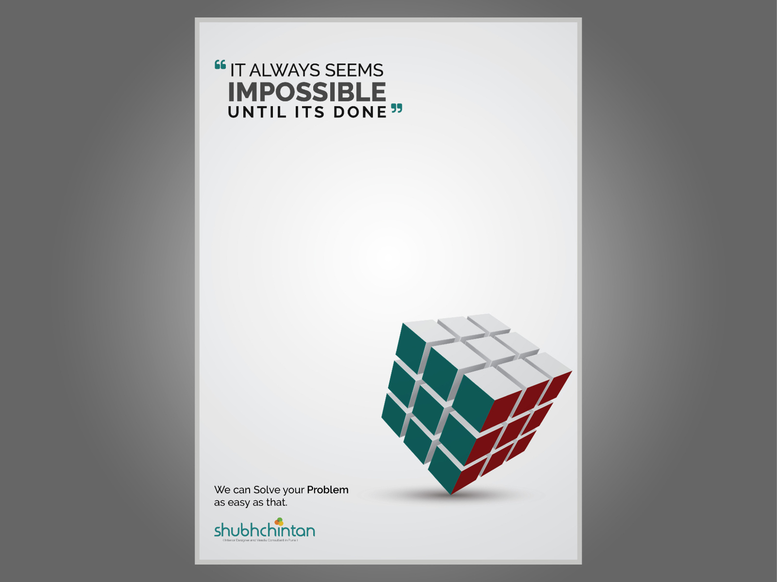 Interior Design Campaign - Creative Poster 1 by Rohit Bale on Dribbble