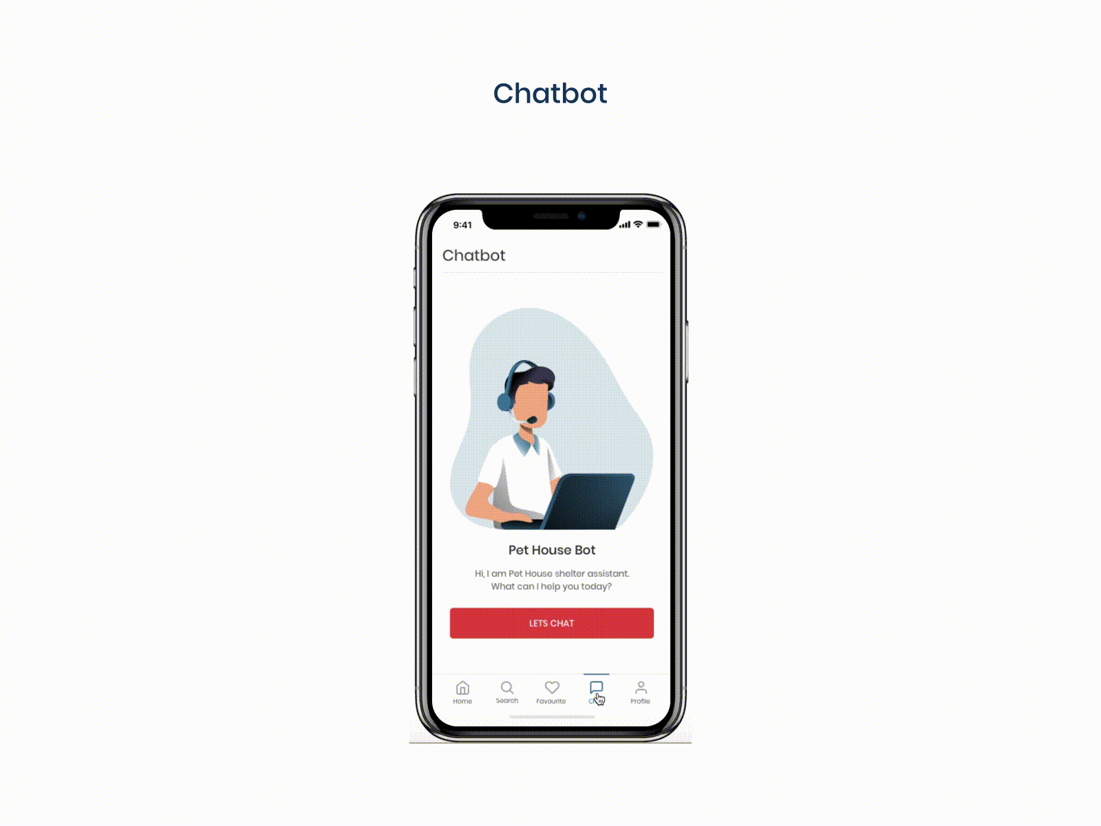 Chatbot - Pet House - Mobile App UI 2019 chatbot chatbots design motion design ui ui ux ui design uidesign uiinspiration uiux user experience user interface design userexperiance userexperiencedesign userinterface ux ux design uxdesign uxinspiration