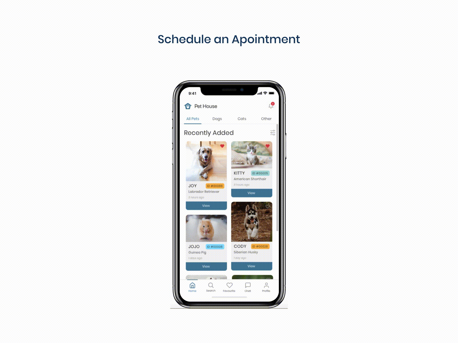 Schedule an Apointment - Pet House - Mobile App UI 2019 apointment design mobile app mobileappdesign schedule app ui ux uidesign uiinspirations uiux user experience user interface user interface design userinterface ux ux design uxdesign uxinspiration