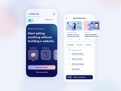 Video Commerce App 3d app call clean ecommerce glass effect glassmorphism illustration interface ios minimal mobile trend trend 2021 ui design video