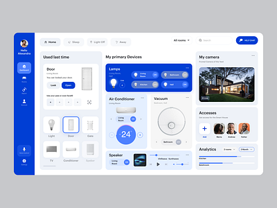 Smart House web application app branding graphic design house logo platform smart ui ux web