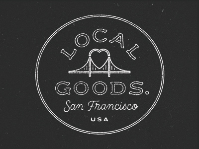 Local Goods - Seal blksmith emblem logo san francisco seal type