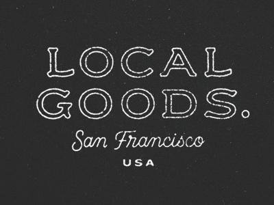 Local Goods - Wordmark