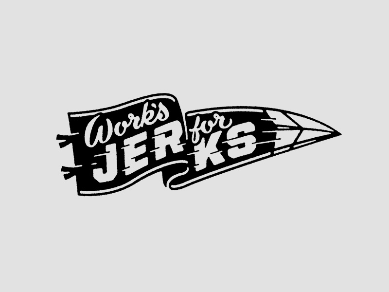 Benny Gold - Pennant illustration lettering type pennant benny gold