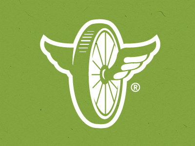 Ride On bike graphic icon logo mark smith