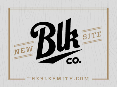 New BlkSmith Site blksmith craft design new site smith squarespace web