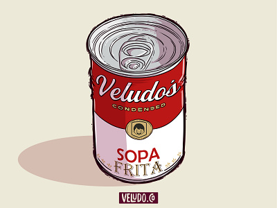 Sopa frita digital art draw drawing graphic illustration soup