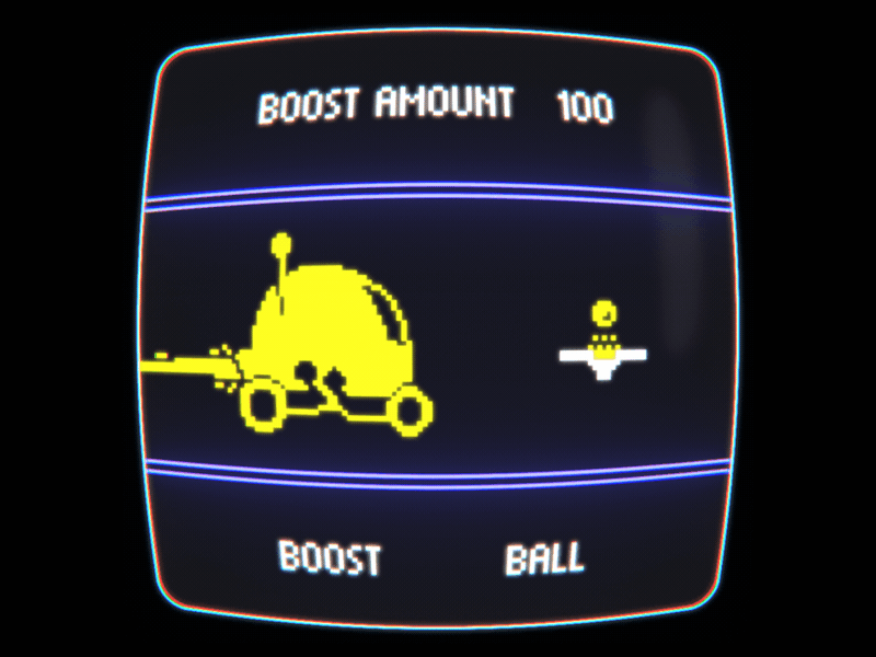 [Fanart] Scarab PacMan ball boost car fanart pacman pixel pixel animation pixel art rl rocket league scarab soccer