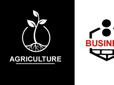 Agriculture logo branding graphic design logo