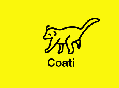 Coato logo design branding coati logo design graphic design illustration log logo logo design minimalist logo