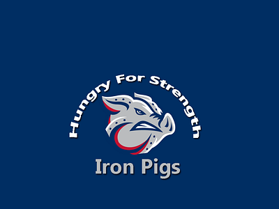 IRON PIOGS LOGO branding design graphic design illustration iron piogs logo logo design minimalist logo vector