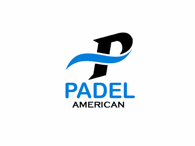 PADEL AMERICAN LOGO branding design graphic design illustration logo logo design minimalist logo padel american logo ui vector