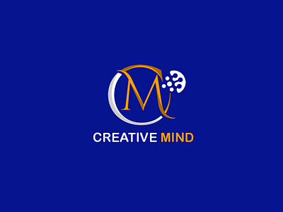 CREATIVE MIND LOGO DESIGN branding creative mind logo design graphic design illustration logo logo design minimalist logo vector