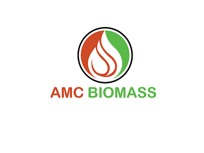 AMC biomass branding design graphic design illustration logo logo design minimalist logo vector