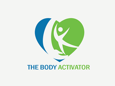 THE VBODY ACTIVATOR branding design graphic design illustration logo logo design minimalist logo vector
