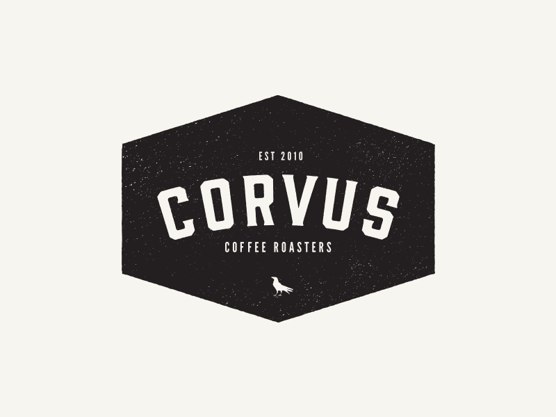 Corvus Coffee | Brand Mark & Logo art branding coffee colorado corvus espresso latte logo mark packaging