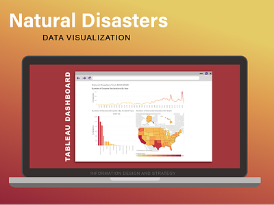 Natural Disasters Dashboard analytics data design research visualization