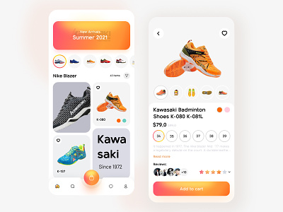 Shoe buying app
