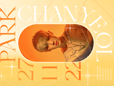 exo chanyeol b-day poster