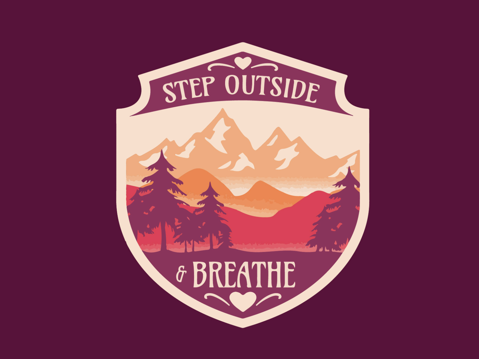 step-outside-badge-by-fredrik-on-dribbble