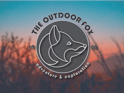 The outdoor fox v.1 branding design graphic design illustration logo shirt design typography vector