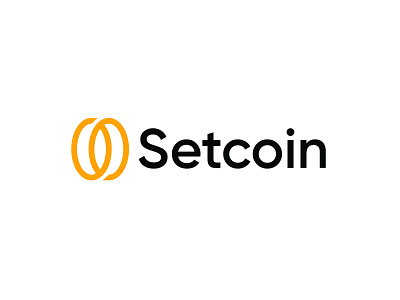 Setcoin - letter S bitcoin logo design