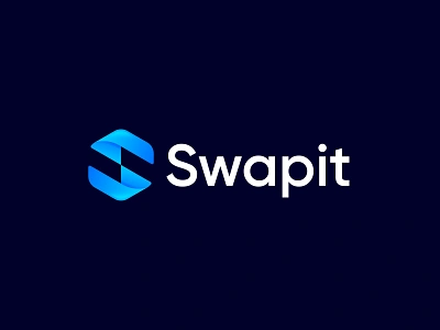 Swapit - letter S crypto tech logo, brand identity design a b c d e f g h i j k l m n abstract logo branding crypto logo crypto tech fintech letter logo letter s logo logo logo design modern logo nft logo payment saas tech transaction transfer