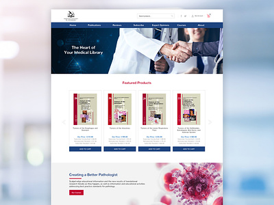 ARPPress landing page web web design website website design