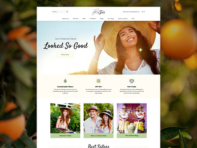 Tula Hats web web design website website design