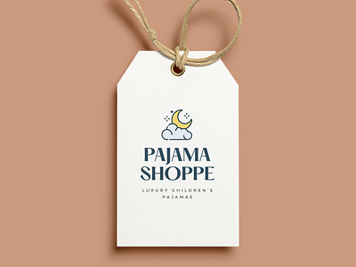 Pajama Shoppe Logo brand branding logo logo design logos pajama