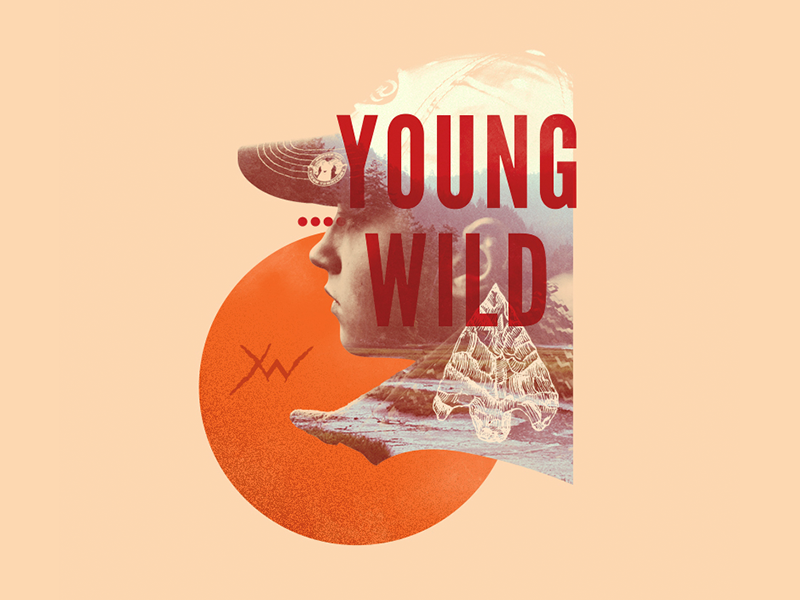 YoungWild Concept Art 01 young wild arrowhead ram deer horse animals tv show arrow bow typography photo collage hunting